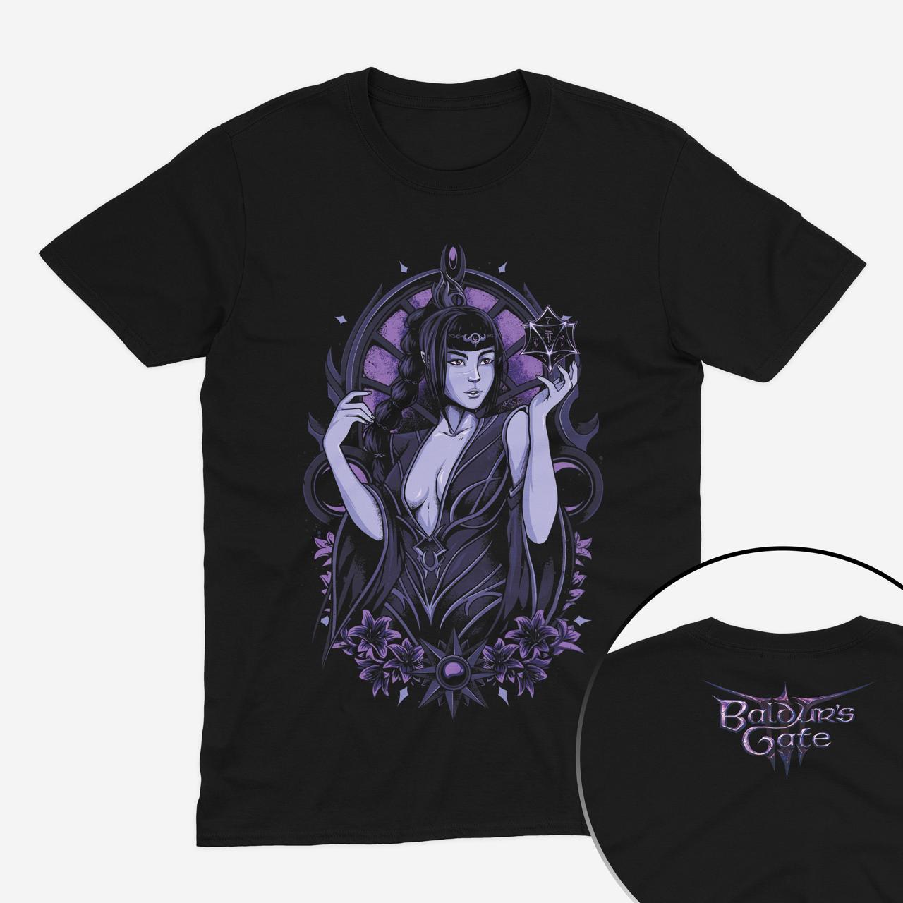 Футболка чорна Morze Baldurs Gate, фото 1