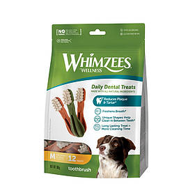 Ласощі Whimzees Toothbrush д/собак у формі зубної щітки M 12 шт