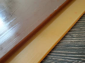 Поліуретан листовий гладкий Європа (Україна) р. 400 * 3000 * 6.2 мм колір коричневий