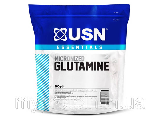 USN Глютамін Essentials Glutamine Micronized (500 г)