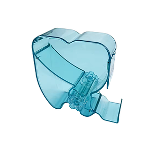 Диспенсер для ватних валиків авто-ролик Синій