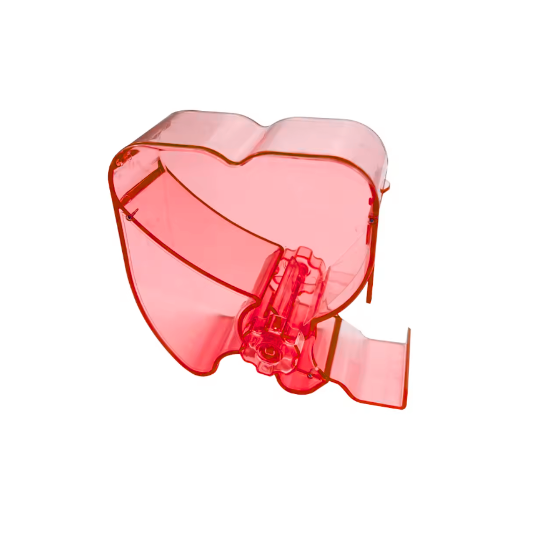 Диспенсер для ватних валиків авто-ролик Червоний, фото 1