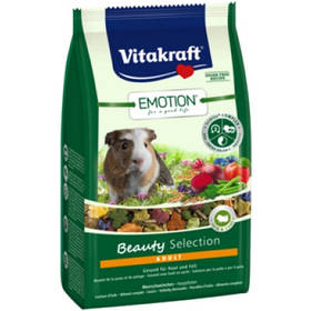 Vitakraft Emotion Beauty Selection Adult основний корм для морських свинок, 600 г