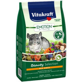 Vitakraft Emotion Beauty Selection All Ages основний корм для шиншил, 600г