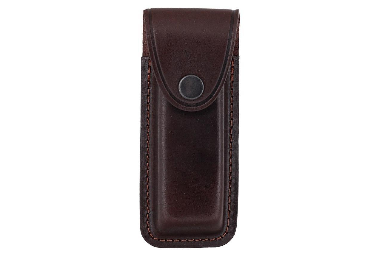 Подсумок чохол для магазину Форт-12 формований B на кнопці шкіра коричневий ., фото 1