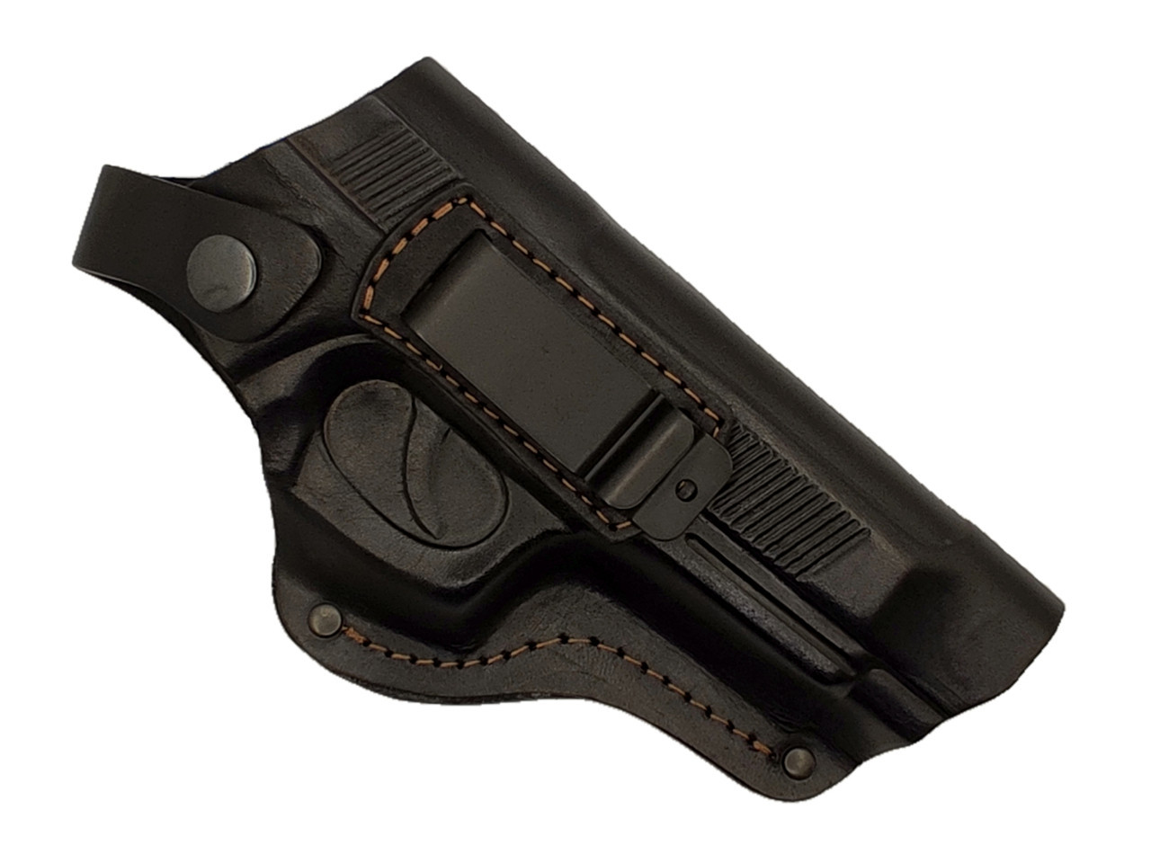 Кобура Desert Eagle Пустынный орёл поясная + скрытого внутрибрюч с клипсой Шкіра чорна ., фото 1