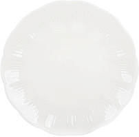Тарілки обідні "White Flower" набір 6 порцелянових тарілок Ø 28.3 см