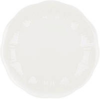 Тарілки обідні "White Flower" набір 6 порцелянових тарілок Ø20.5 см