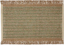 Набір 6 лляних підтарників "Rustic Green" 30х45 см, прямокутні