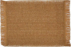 Набір 6 лляних підтарників "Rustic Brown" 30х45 см, прямокутні