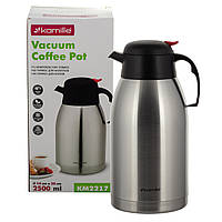 Термос для чаю та кави Kamille на 2500 мл із неіржавкої сталі конференційний KM-2217