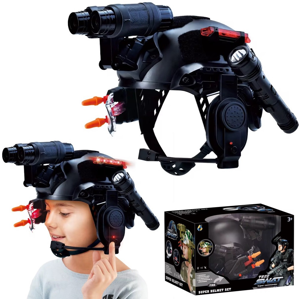 Ігровий набір військового "інтерактивний тактичний шолом" арт. 1261-3, фото 1