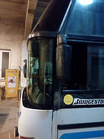 Изготовление и замена нижнего лобового стекла на автобусе Neoplan 116 в Никополе (Украина) 16