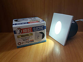 Світлодіодний світильник LED підсвічування сходів, сходів HOROZ 3W 4000K (білий світ) квадрат