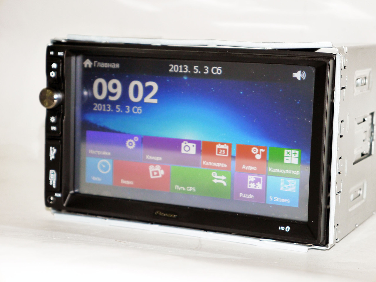 2din Магнитола  TS-6220 GPS+USB+SD+Bluetooth+TV