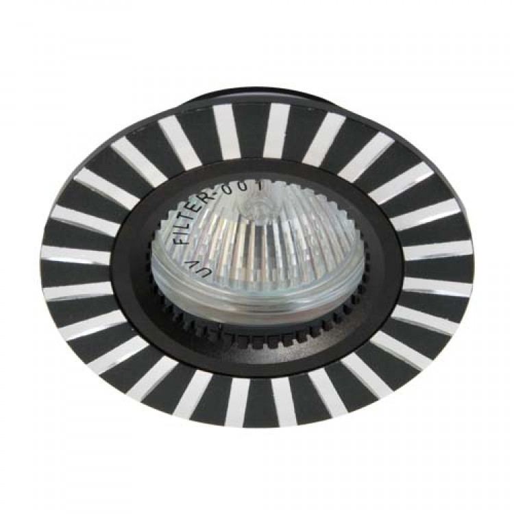 Вбудований світильник точковий Feron GS-M364 чорний