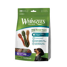 Ласощі Whimzees Toothbrush д/собак у формі зубної щітки XS 48 шт