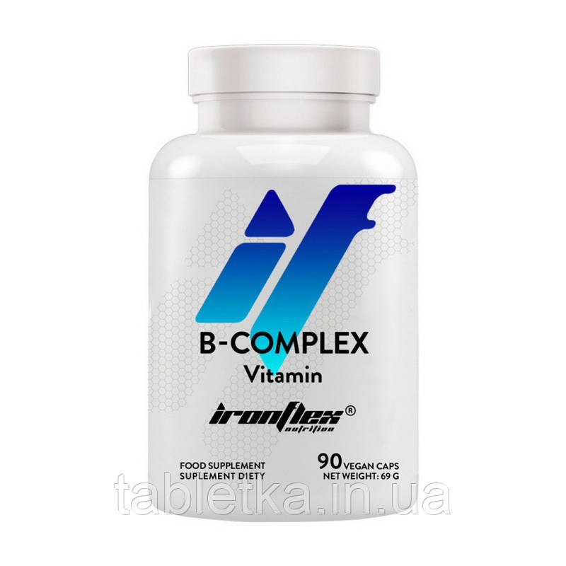 IronFlex Vitamin B Complex (90 veg caps)