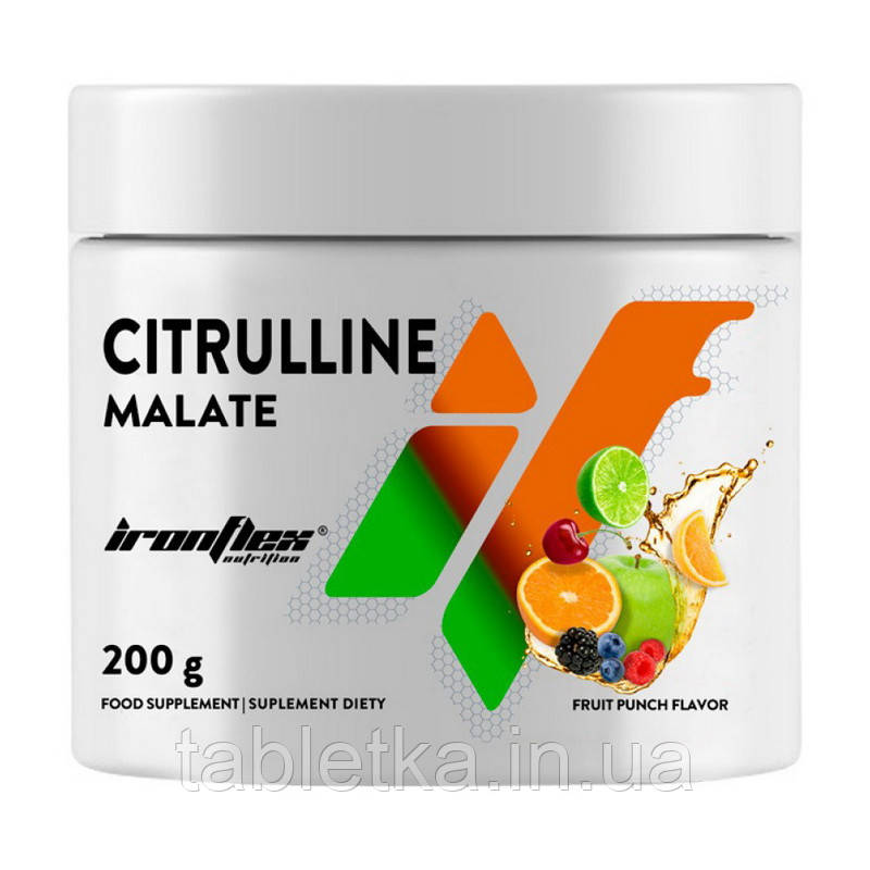 IronFlex Citrulline Malate (200 g, fruit punch)