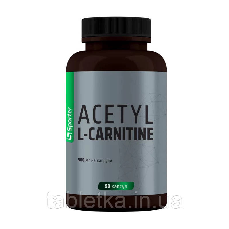 Sporter Acetyl L-Carnitine 500 mg (90 caps)