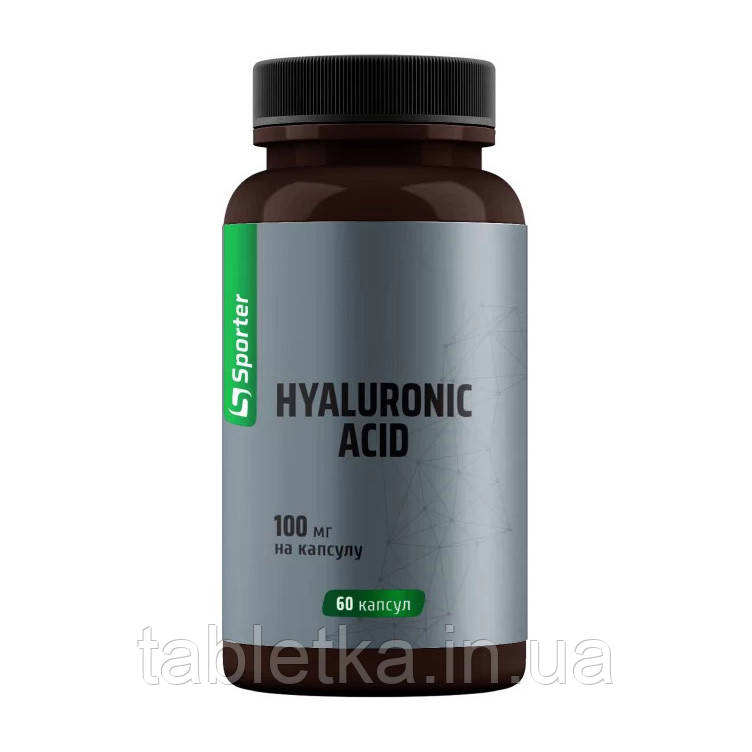 Sporter Hyaluronic Acid 100 mg (60 caps)