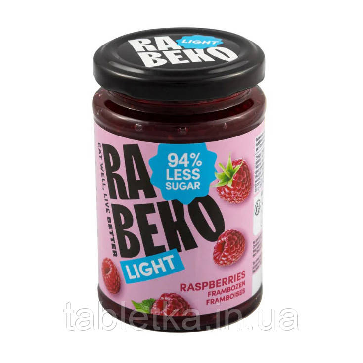 Rabeko Light Jam (230 g, raspberries)