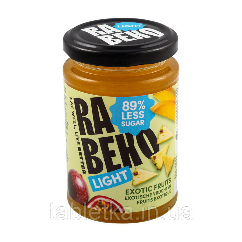 Rabeko Light Jam (230 g, exotic fruits)