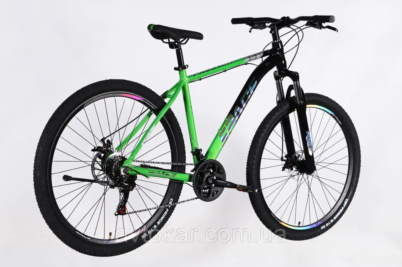 Велосипед AL 29" SPACE PHAETON DD FR рама-20" зелений-чорний 2026 ORG, фото 1