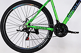 Велосипед AL 29" SPACE PHAETON DD FR рама-20" зелений-чорний 2026 ORG, фото 2