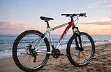 Велосипед AL 29" SPACE PHAETON DD FR рама-20" сріблясто-червоний 2026 ORG, фото 9