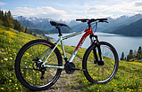 Велосипед AL 29" SPACE PHAETON DD FR рама-20" сріблясто-червоний 2026 ORG, фото 10