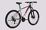 Велосипед AL 29" SPACE PHAETON DD FR рама-18" сіро-сріблястий 2026 ORG, фото 6