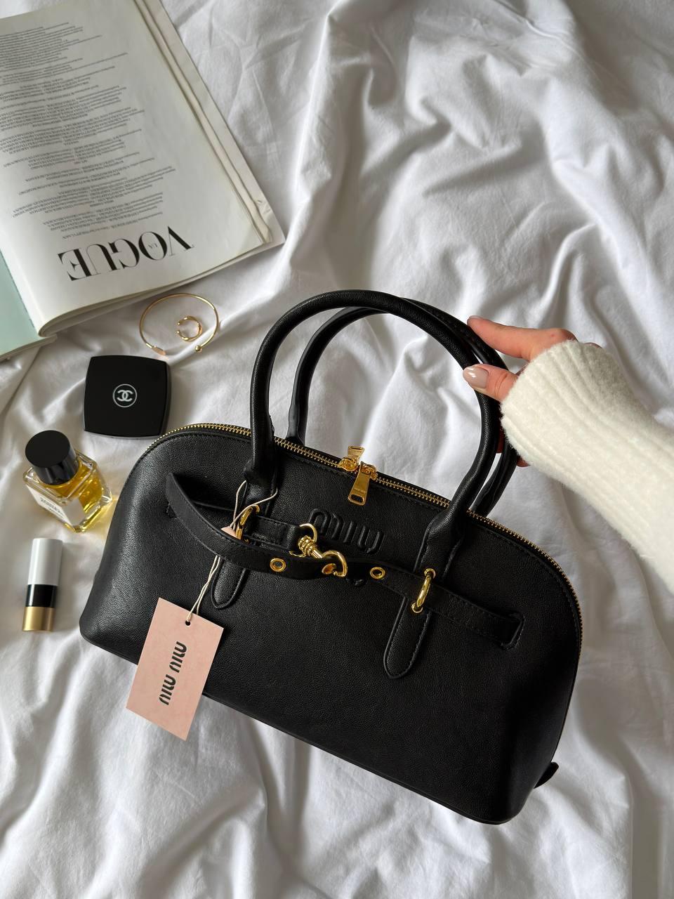 Miu Miu Aventure Nappa Leather Top-Handle Bag [оригінальна магнітна коробка], фото 1