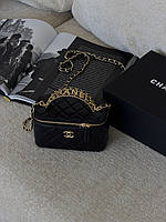 Chanel Vanity Logo Handle Premium чорний