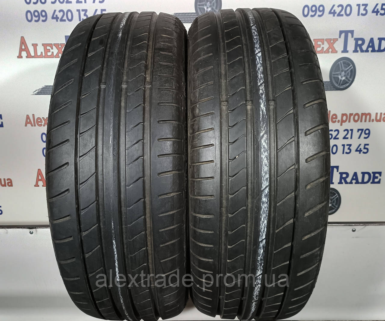 205/55 R16 Dunlop Sport BluResponse LRR літні шини б/у, фото 1
