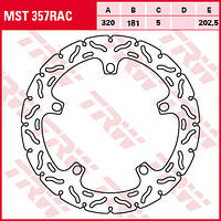 Гальмівний диск TRW-Lucas MST357RAC