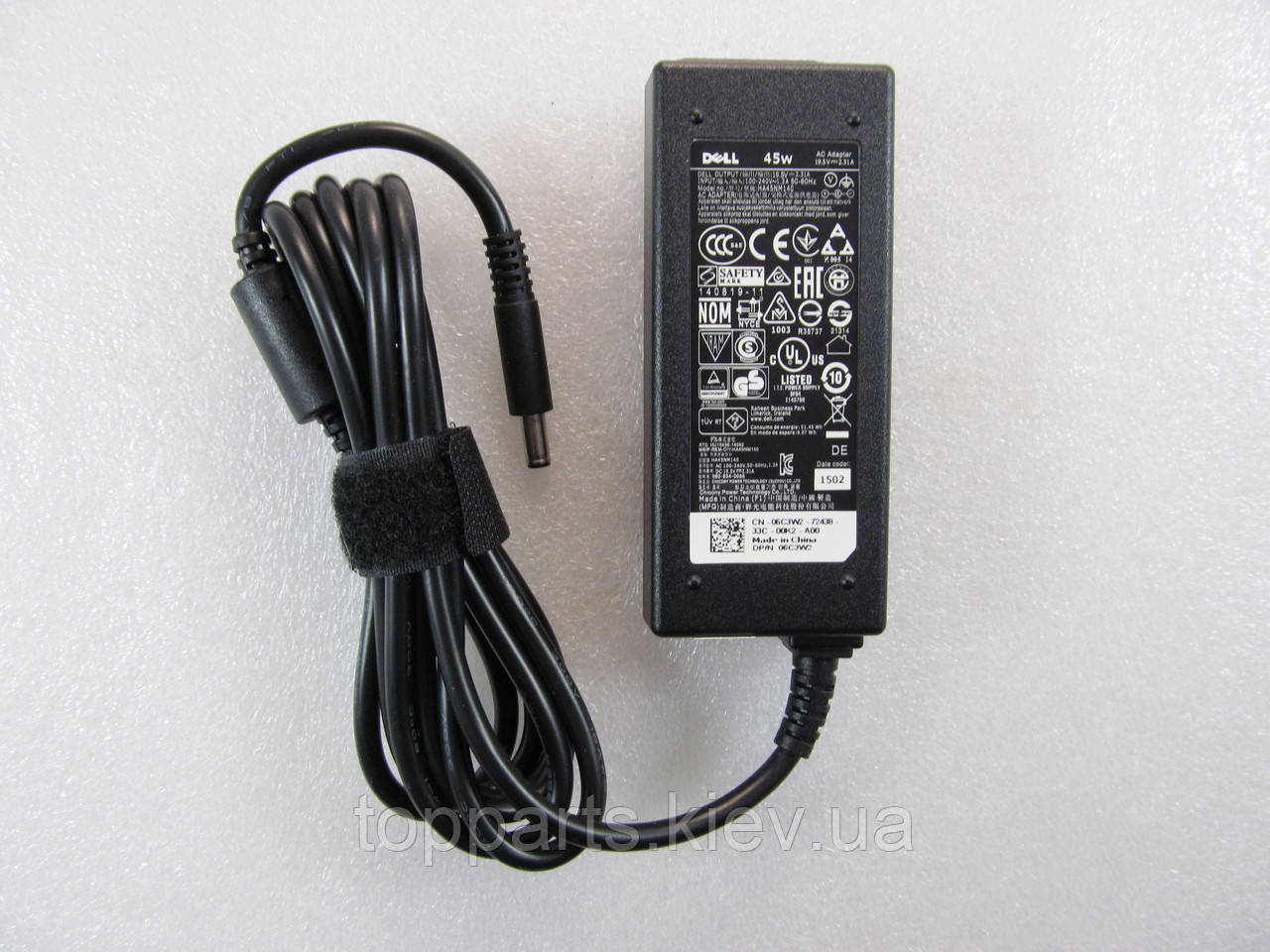 Блок живлення Dell 45W HA45NM140 19.5 V, 2.31 A, роз'єм 4.5/3.0(pin inside) [3-pin] ОРИГІНАЛЬНИЙ