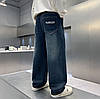Широкі джинси для хлопчика, стиль оверсайз, розмір 150, фото 4