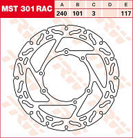 Тормозной диск TRW-Lucas MST301RAC