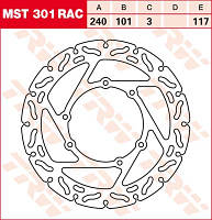 Гальмівний диск TRW-Lucas MST301RAC