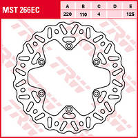 Тормозной диск TRW-Lucas MST266EC