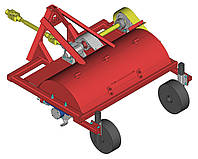 Мульчитель лесной колесный МЛК-1,5