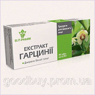 Гарциния Elit-Pharm Экстракт Гарцинии 40 таб, 8936865CE