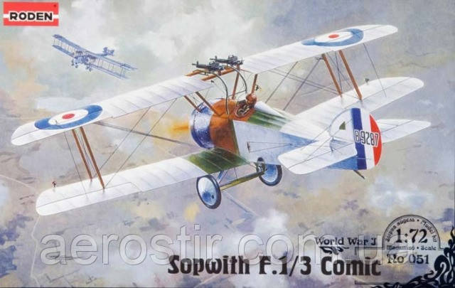 Sopwith F.1/3 Comic 1/72 RODEN 051