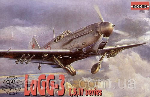 LaGG 3 series 1,5,11 1/72 RODEN 037