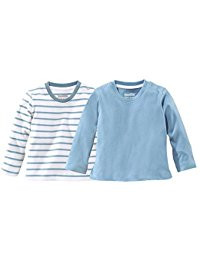 Реглан для хлопчика смугастий і блакитний Lupilu (Німеччина) р.74/80, фото 1