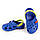 Дитяче пляжне взуття з ева синього кольору, фото 4