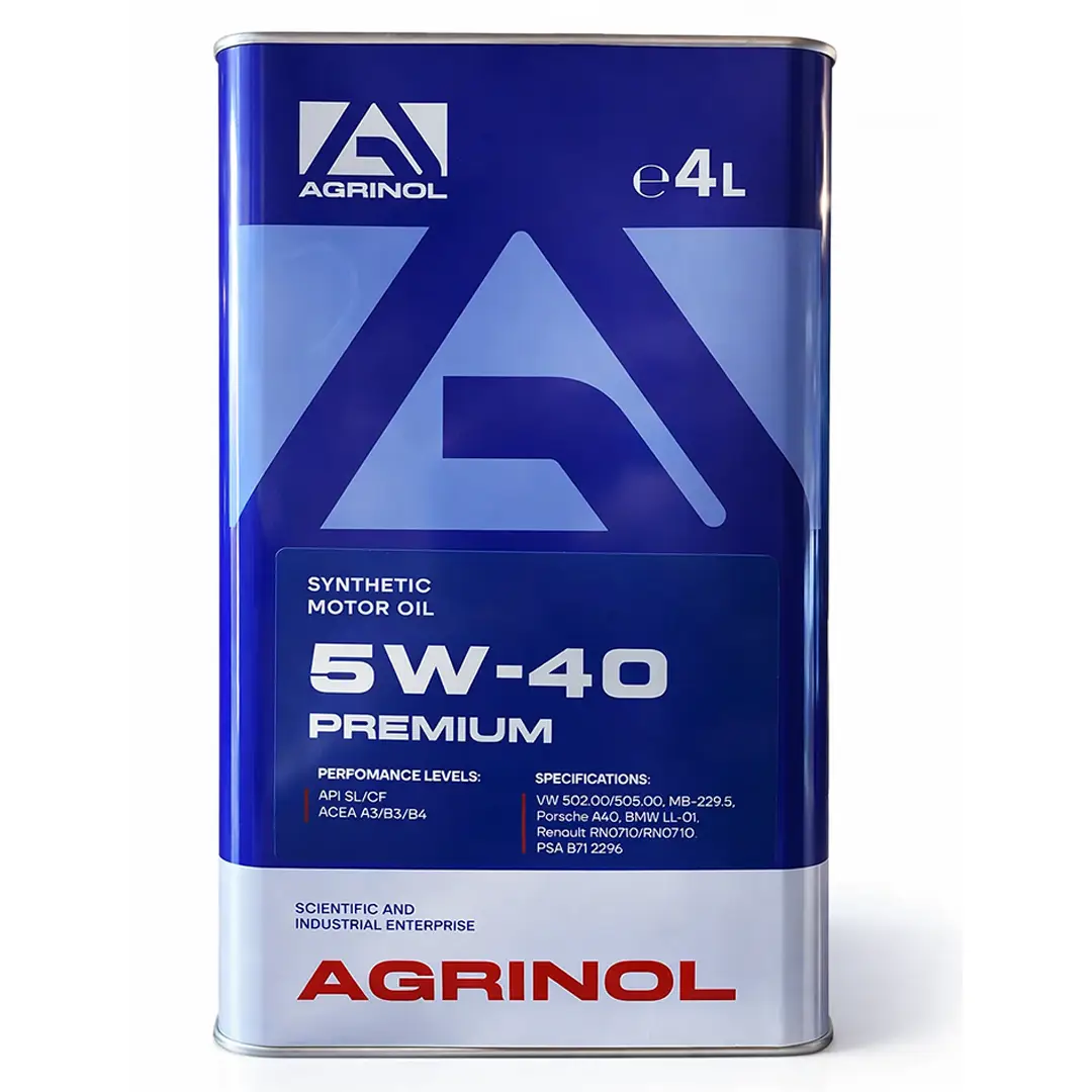 Масло Агрінол 5W-40 SL/CF кан. 4л, фото 1