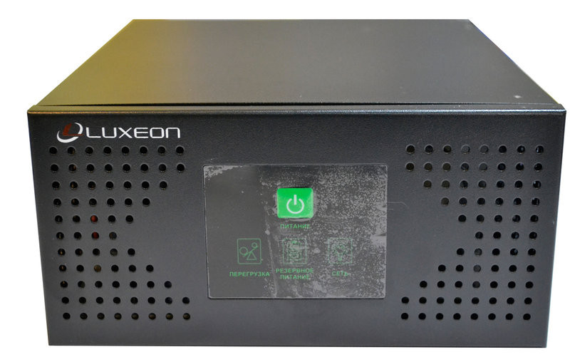 Джерело безперебійного живлення ДБЖ для котла Luxeon UPS-600NR синусоїда, фото 1