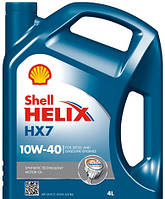 Напівсинтетична моторна олива Shell Helix (Шел хелікс) 10w-40 4 л